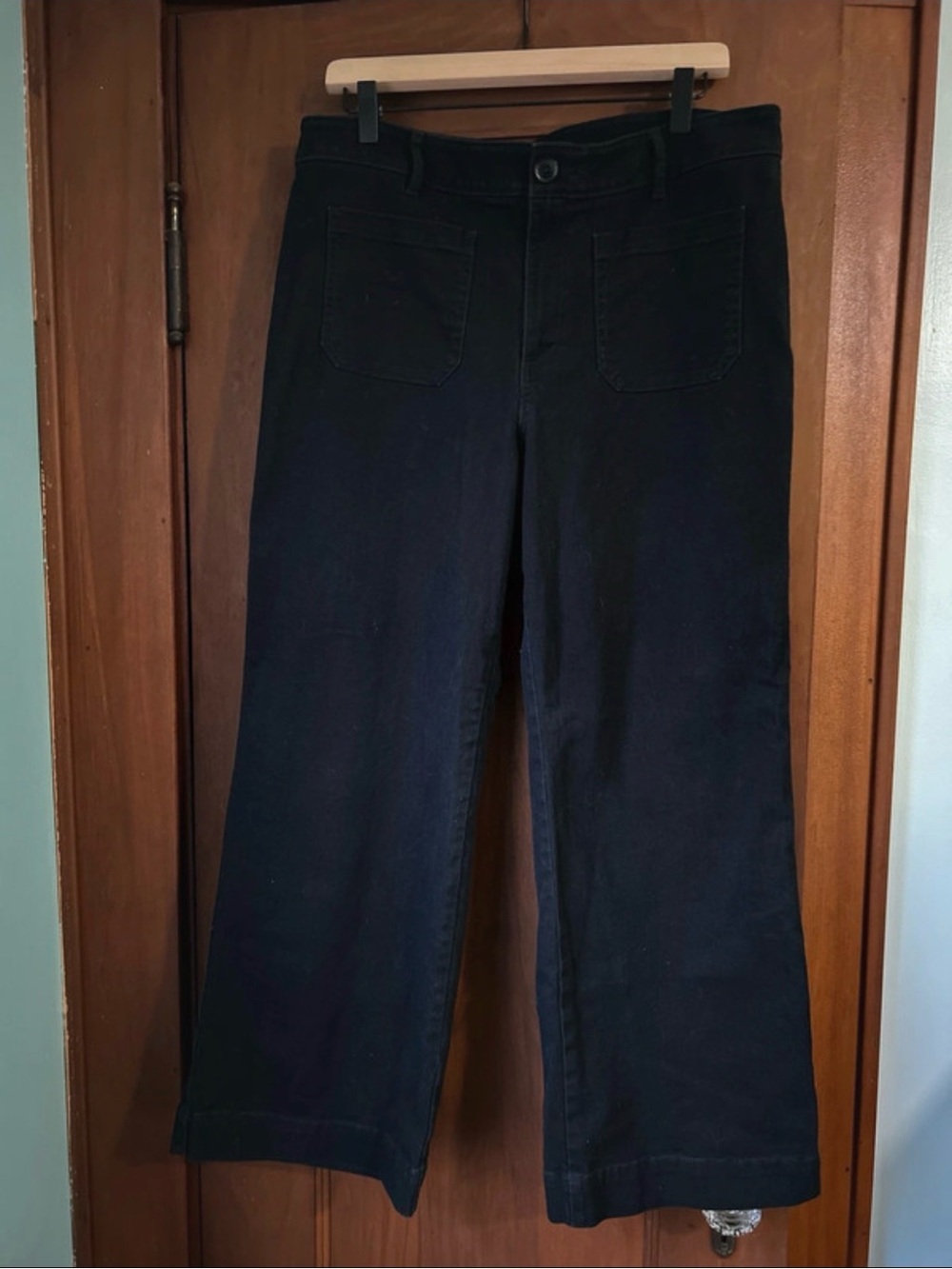 LOFT Women's Palmer Wide-Leg Petite Pants
